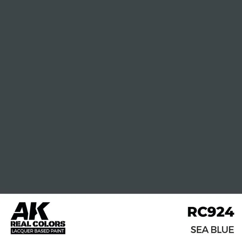 AK INTERACTIVE: Real Colors Sea Blue 17 ml. Acrylic model paint