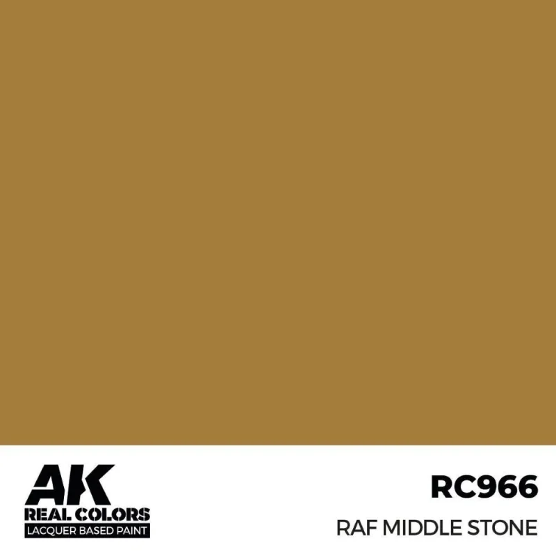 AK INTERACTIVE: Real Colors RAF Middle Stone 17 ml. Acrylic model paint