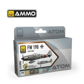 AMMO of MIG: ATOM FW 190 Colors Set (6 colori per set) Paint 