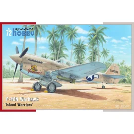 SPECIAL HOBBY: 1/72; P-40N Warhawk Island Warriors Model kit 