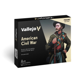 Vallejo 16 colors 18 ml set American Civil War Paint 