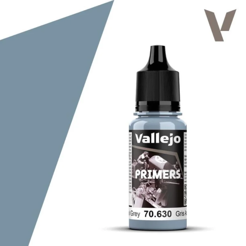 Vallejo Primer Primer Steel Grey 18 ml Paint 