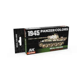 AK INTERACTIVE: Real Colors 1945 Panzer Colors SET Paint 