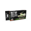 AK INTERACTIVE: Real Colors British Army AFV Desert Colors. North Africa and Mediterranean 1940-1943 SET Paint 