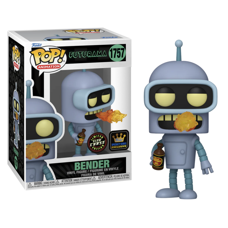 FUTURAMA - POP TV N° 1757 - Bender with Chase (GW) Pop figures