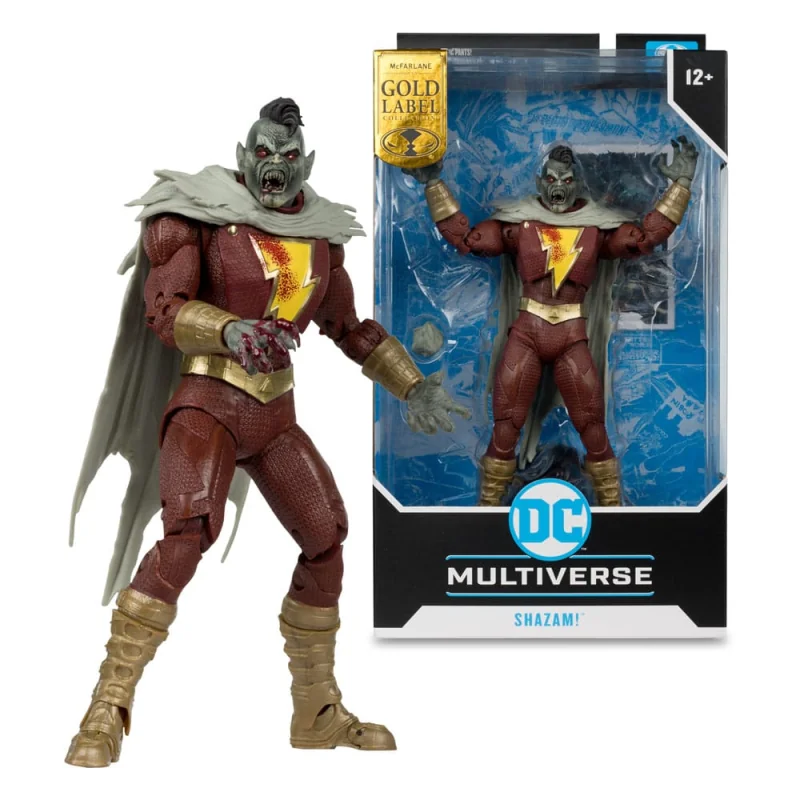 MCF17212 DC Multiverse Figure Shazam (DC vs Vampires) Gold Label 18 cm