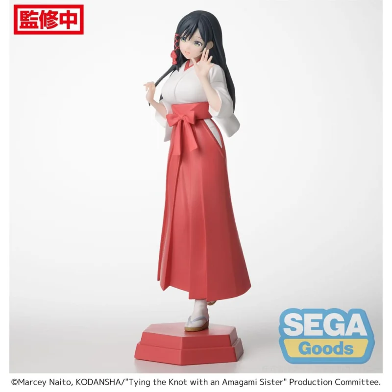 SEGA44098 Tying the Knot with an Amagami Sister Desktop x Decorate Collections Yae Amagami 16 cm