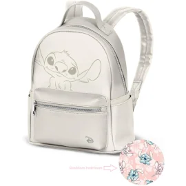 STITCH - White - Fashion Backpack Bag 