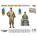 WW2 IMPERIAL JAPANESE TANK CREW + one Imperial Naval Landing Force Food Supplier Military model kit