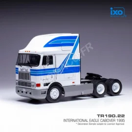 INTERNATIONAL EAGLE CABOVER 1995 WHITE/BLUE Die-cast 