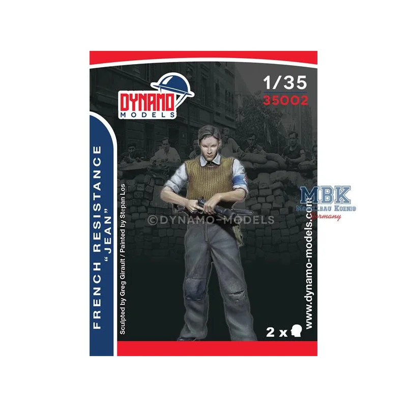 Vive la France - French resistance "Jean" Figure 