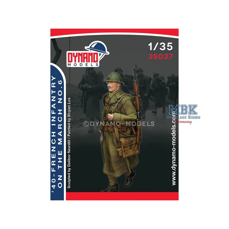 1940 - French infantry on the march 6 Figure 