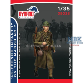 1940 - French infantry on the march 7 Figure 