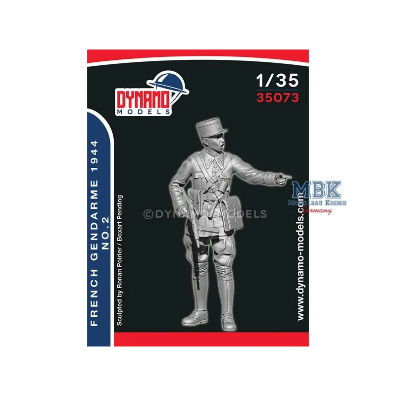 French Gendarme 1944 No.2 Figure 