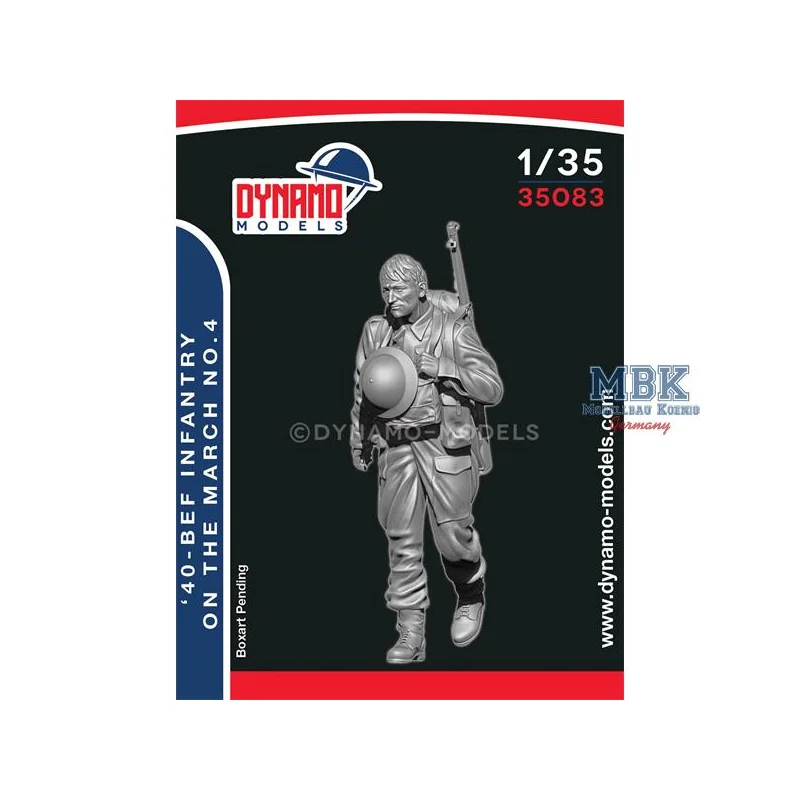 40’ BEF Infantryman Marching No.4 Figure 