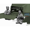 WW2 US Tank Driver & Bow Gunner 1:72 Historical figure