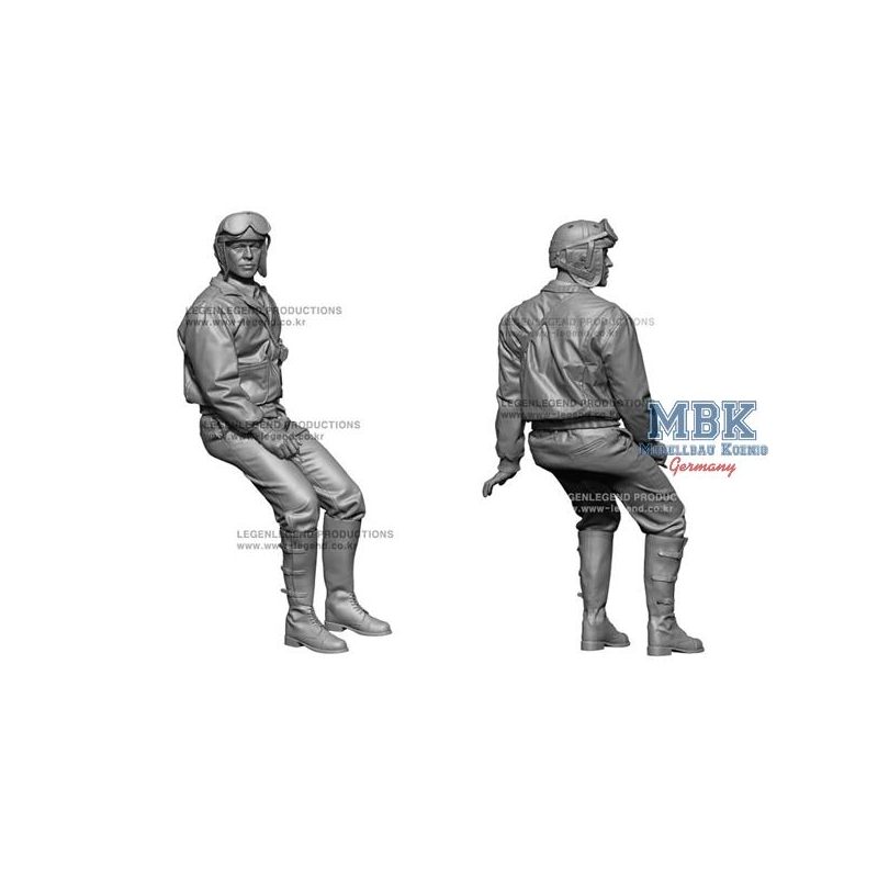 WW2 US Tank Commander 1:72 Historical figure