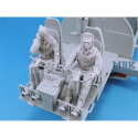 B-25 early Crew Set 5 Figures 1:48 Historical figure