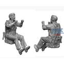 WW2 US Navy Pilot & Rear Gunner set 2 (Zeros) 1:32 LEGEND PRODUCTIONS