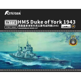 HMS Duke of York 1943 Model kit 