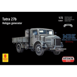 Tatra 27b Holzgas Generator 