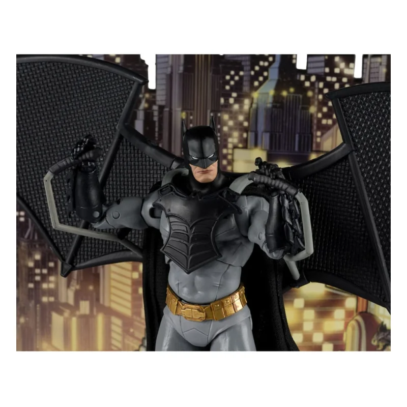 DC Multiverse Figure Batman with Bat-Glider (The Thirteenth Hour) (Gold Label) 18 cm McFarlane Toys