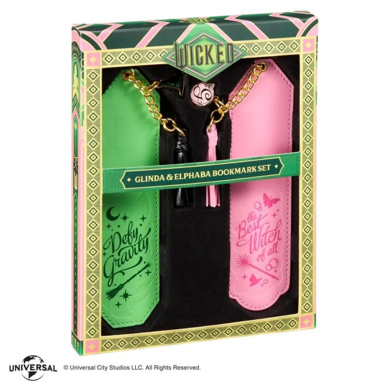 Wicked pack 2 bookmarks Glinda & Elphaba Stationery