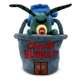 SpongeBob Plankton Chum Bucket Plush 22cm Figurine 