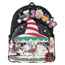 Disney Loungefly Mini Backpack NBC Journey To Christmas Town 