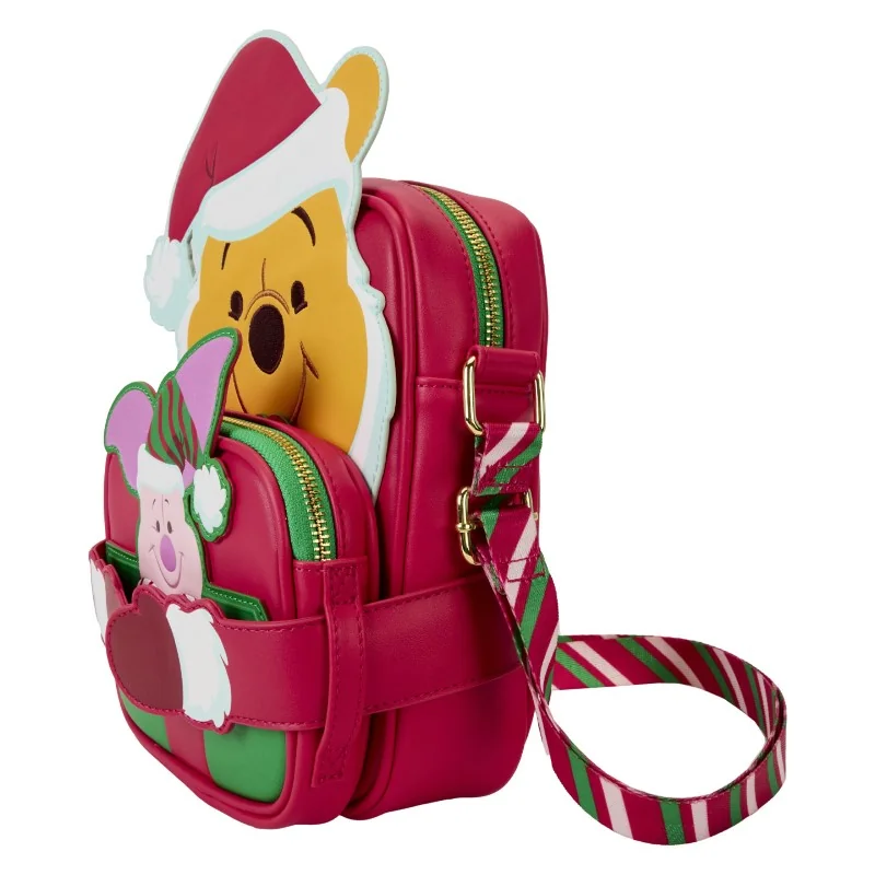 LFWDTB3097 Disney Loungefly Winnie Santa Pooh Bag