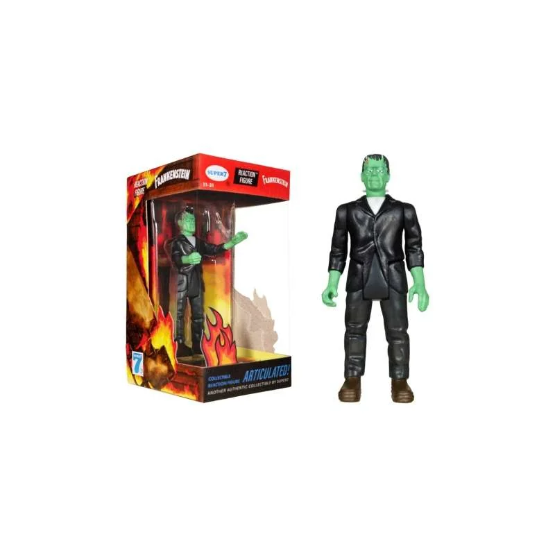 Universal Monsters Reaction Frankenstein (fire Box) Figurine 