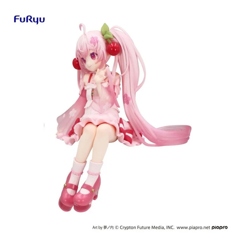 Hatsune Miku Sakura Miku Figure 2025 Noodle Stopper 14cm Figure