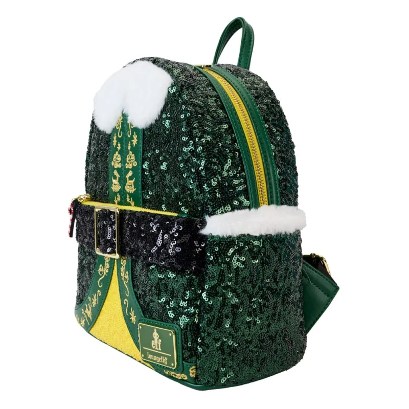 Elf by Loungefly Mini Backpack Buddy Sequin Cosplay Bag