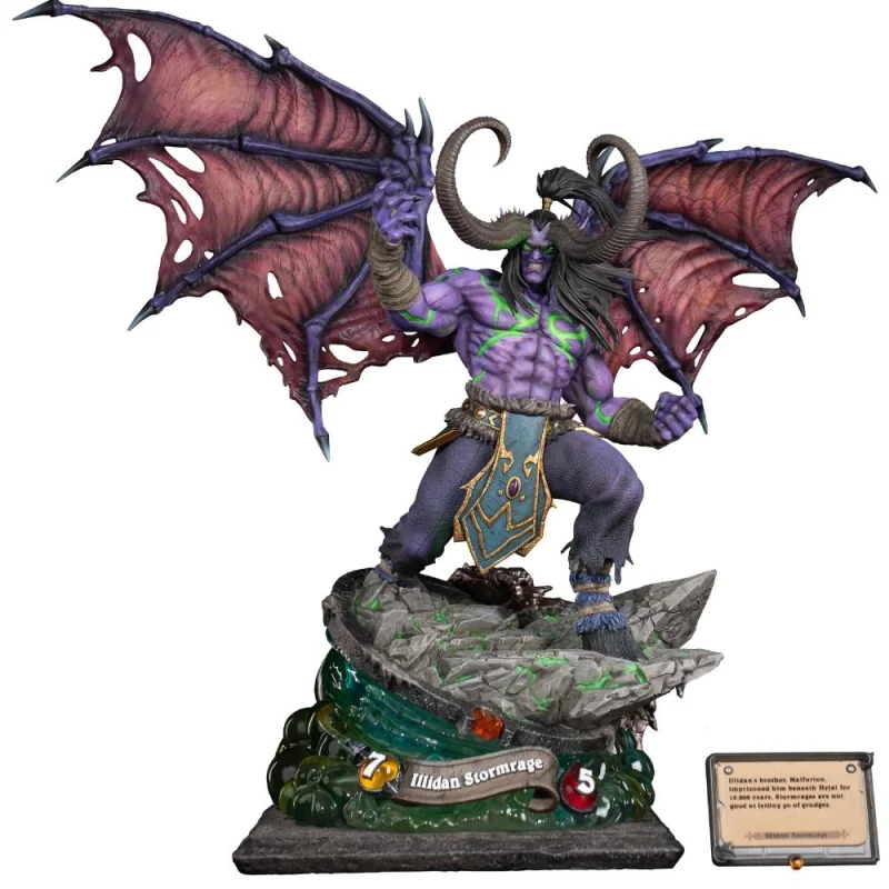 Blizzard Hearthstone - Illidan Stormrage 1/6 Scale Premium Statue Figurine 