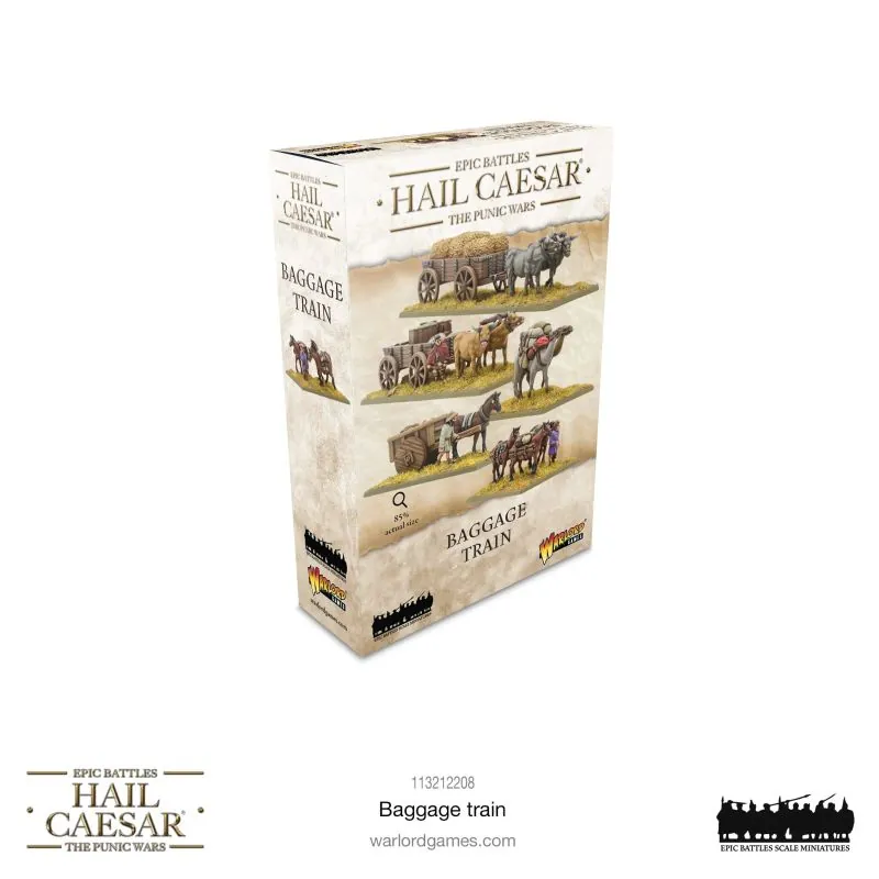 Hail Caesar Epic Battles: Baggage Train Add-on for figurine games