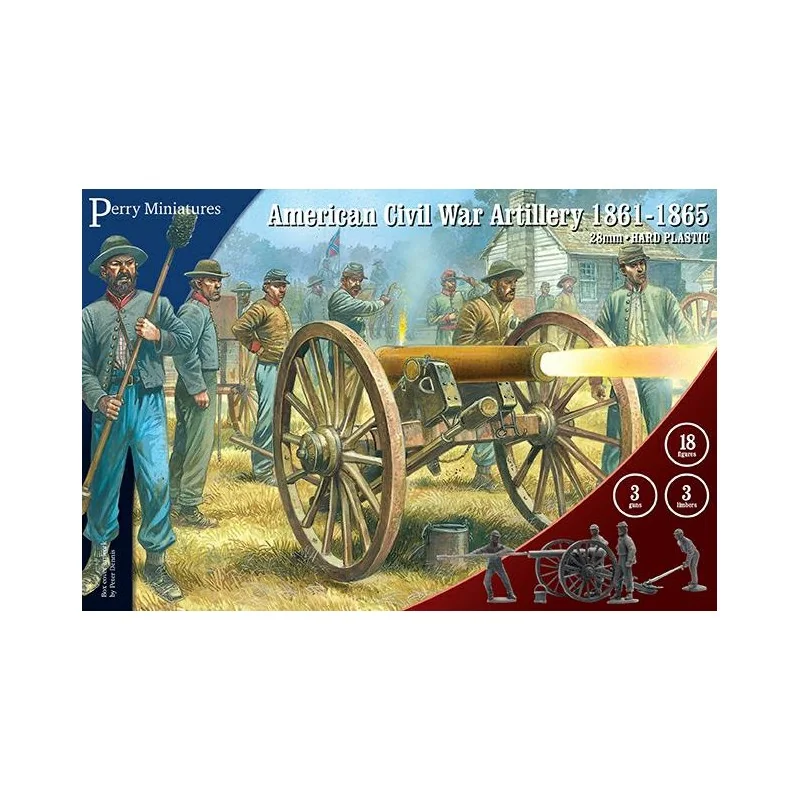 Perry Miniatures - American Civil War Artillery Figure 