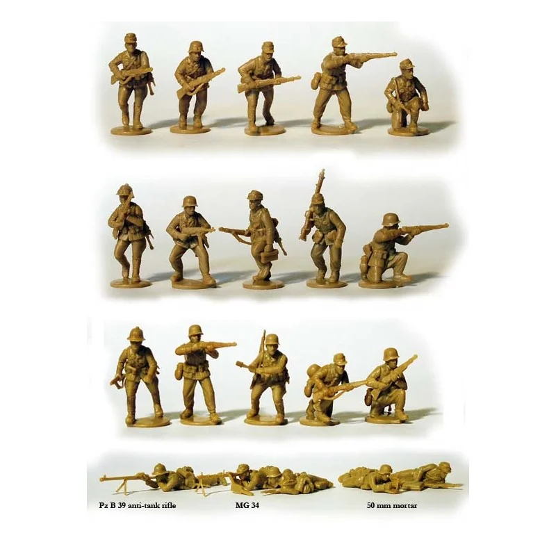 Perry Miniatures - Afrikakorps. German Infantry 1941-43 Historical figure