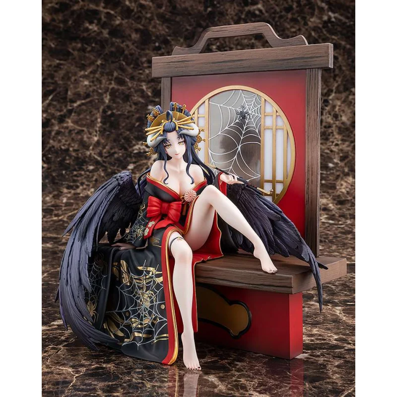 CO-102446 Overlord statuette 1/7 Albedo Splendid Kimono Ver. 27cm