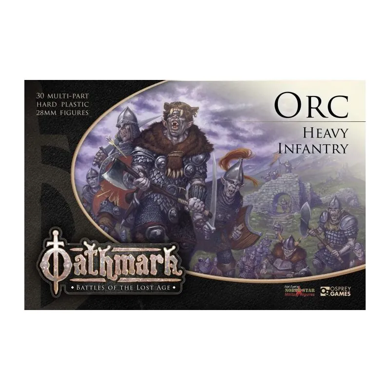 Orc Heavy Infantry Figurine games 