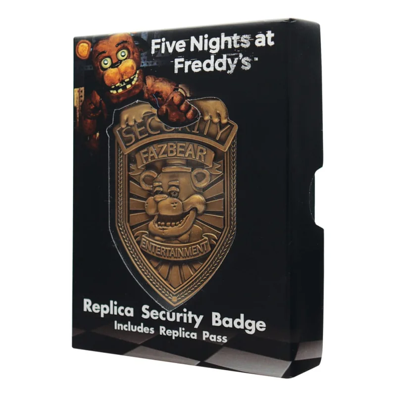 Five Nights at Freddy´s replica Security Badge Scale replica