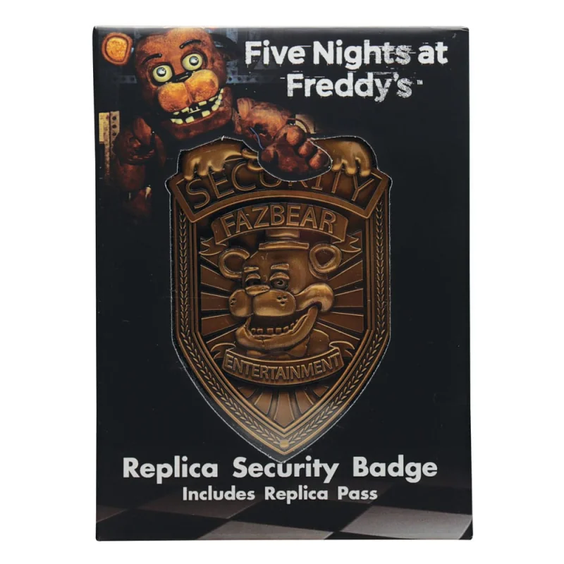 FNTK-SE-FNAF08 Five Nights at Freddy´s replica Security Badge