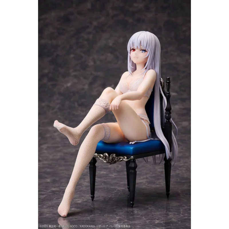 Date a Bullet 1/7 White Queen 17 cm Figure