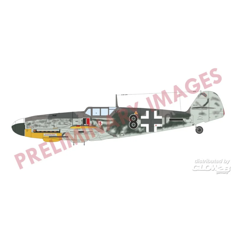 Bf 109G-4 EDUARD-WEEKEND Model kit 