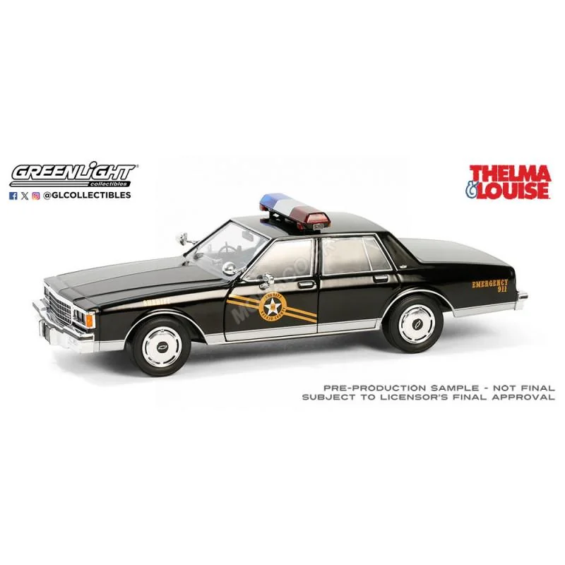 CHEVROLET CAPRICE CLASSIC 1981 "THELMA & LOUISE (1991) - NAVAJO COUNTY AZ SHERIFF" Die-cast 