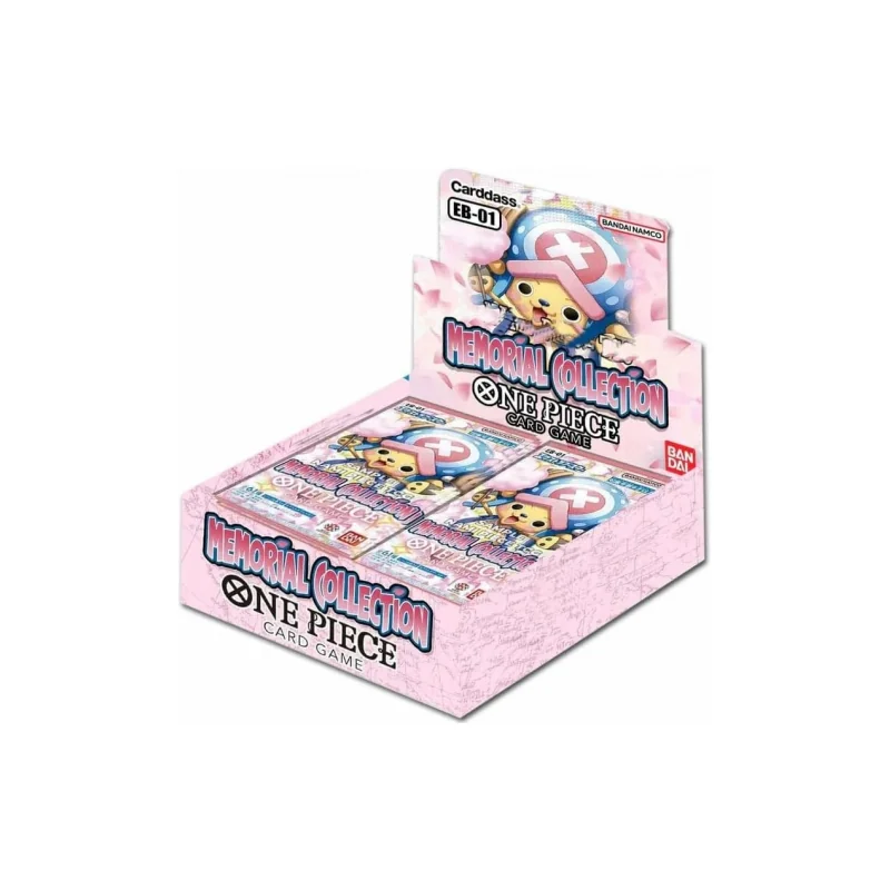 Bandai - One Piece Card Game Extra Booster Memorial Collection Display 24 Pcs 