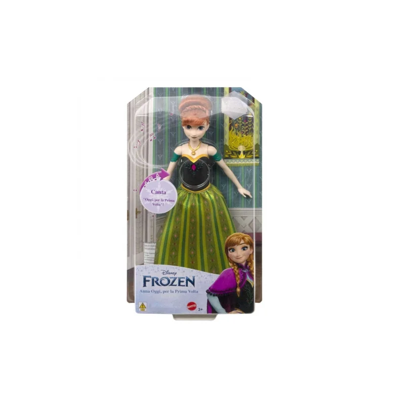 Mattel - Disney Frozen Anna Singing Doll (Italian) 