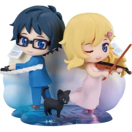 YOUR LIE IN APRIL - Kaori & Kosei - Qset Mini Figures 9 cm Figurine 