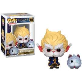 ARCANE - POP TV N° 1605 - Heimerdinger with Poro Pop figure 