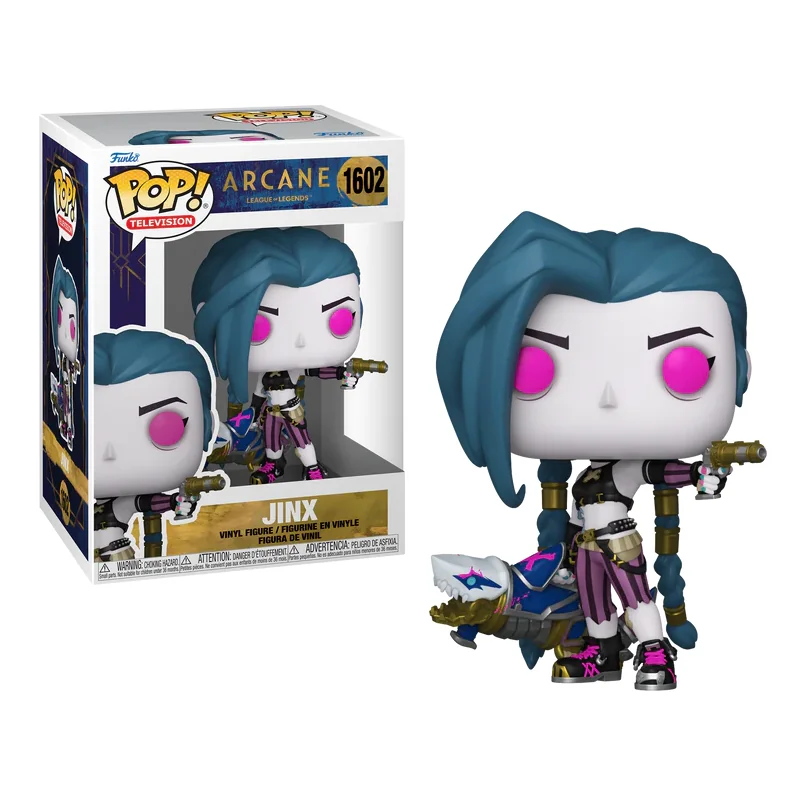 ARCANE - POP TV N° 1602 - Jinx Pop figure 