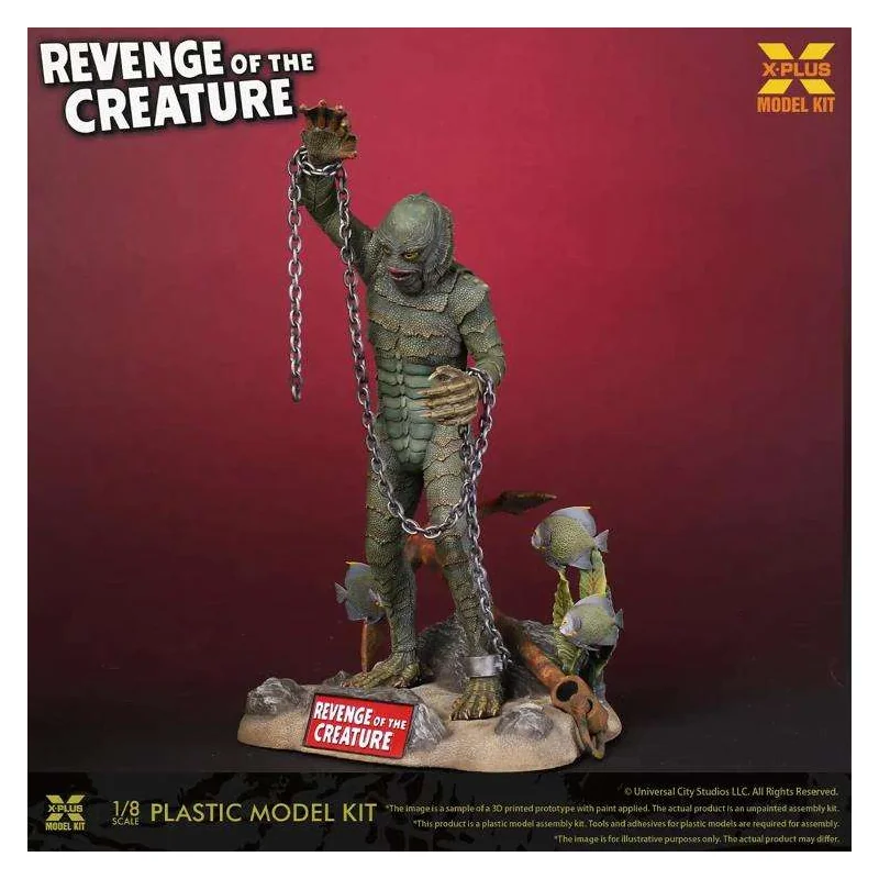 Revenge Of The Creature 1/8 Scale Model Kit Pop culture : Manga model kit